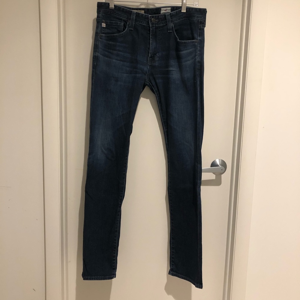 AG Adriano Goldschmied Slim Straight Jeans